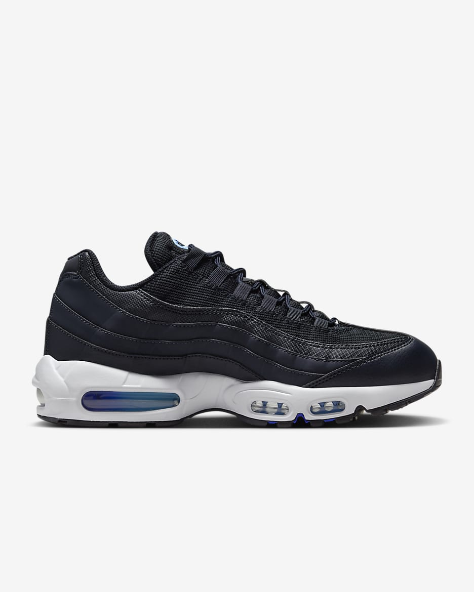 Black nike air max 95 junior best sale